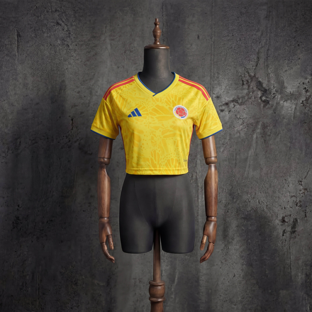 women Colombia Home 2026 World Cup New Season Football Jersey
