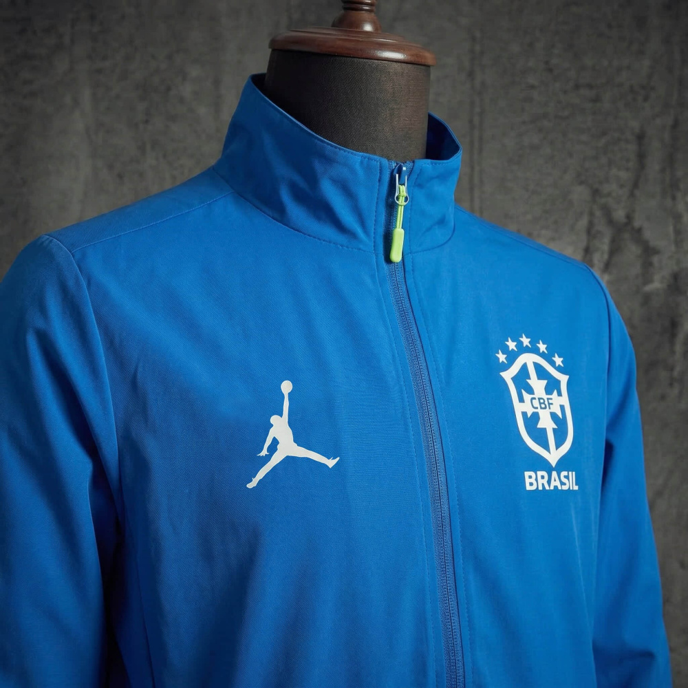 Windbreaker jacket Brazil 2026/2027 blue jersey