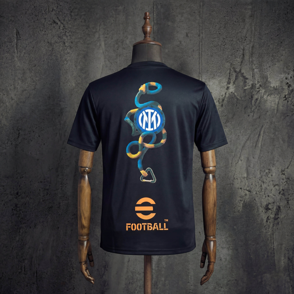 Inter Milan Pre-Match 2025/2026 Black Jersey