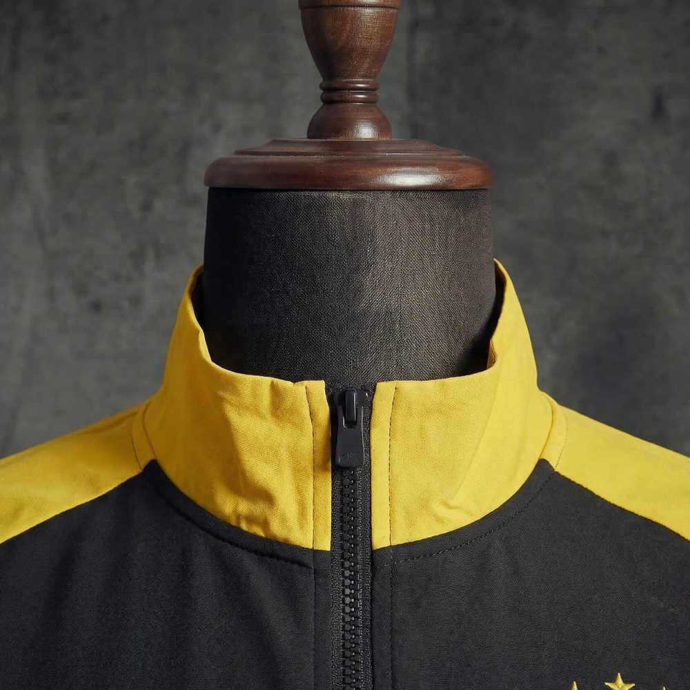 Windbreaker jacket Brazil 2026/2027 yellow and black jersey