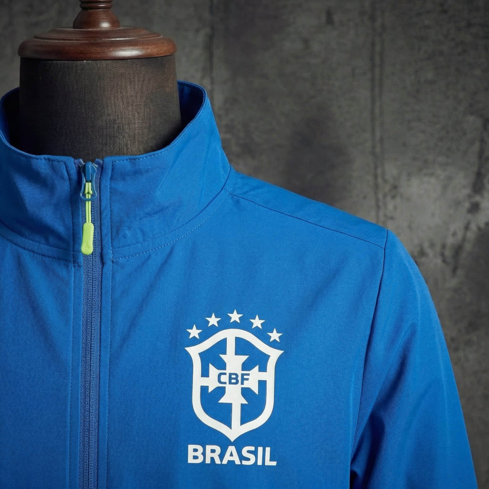 Windbreaker jacket Brazil 2026/2027 blue jersey