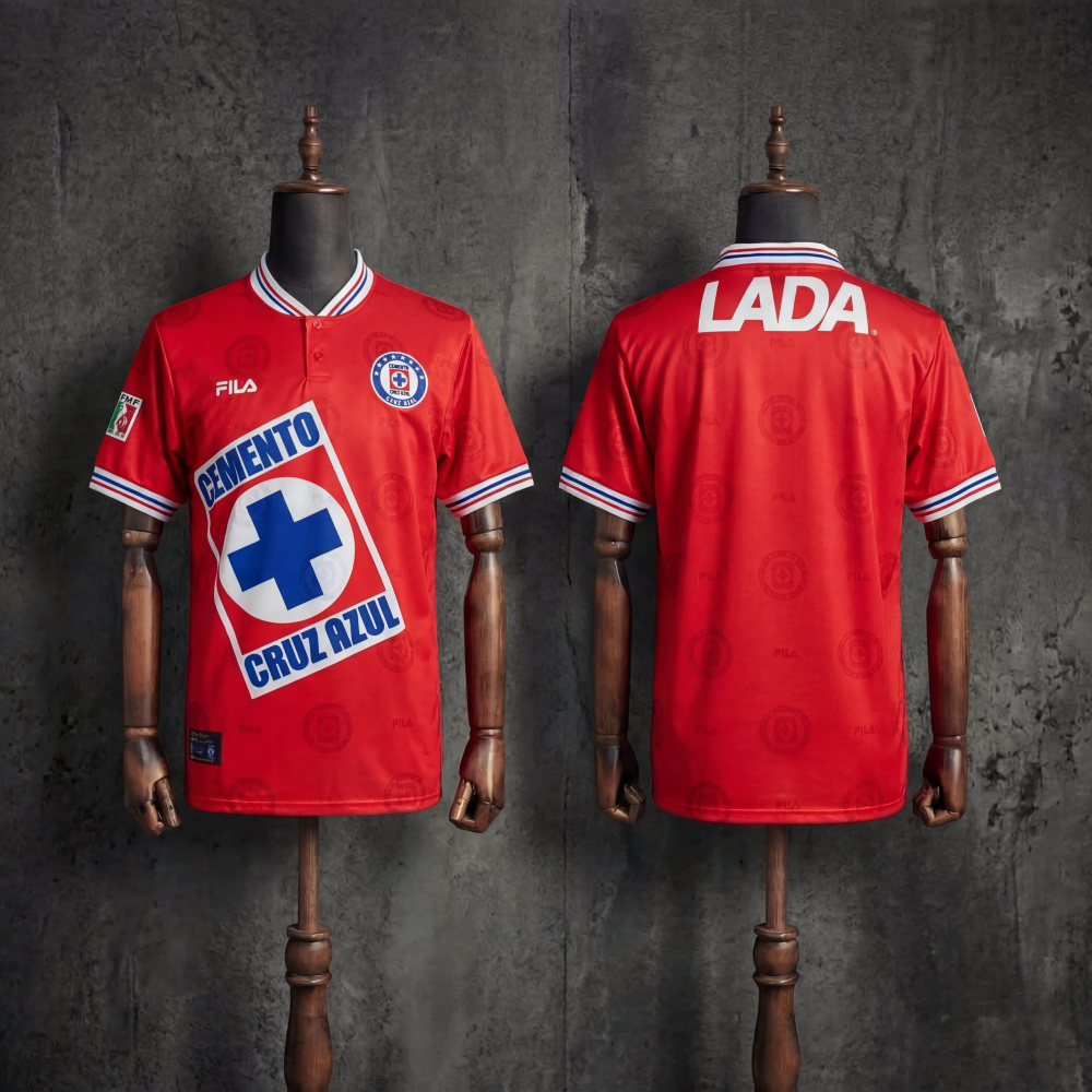 etro Cruz Azul Third Away 1998 Jersey