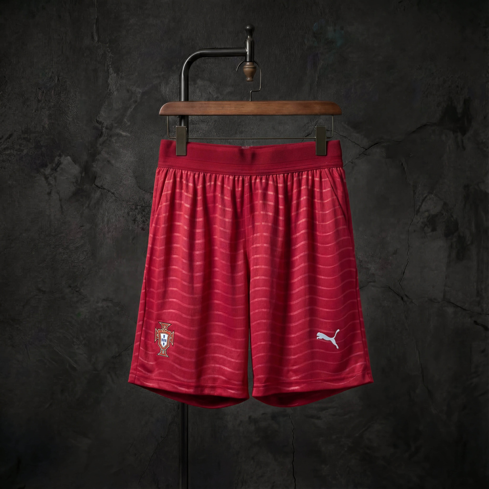 Player Shorts Portugal Home FIFA World Cup 2026