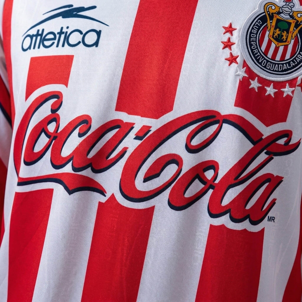 Retro Chivas Guadalajara 98/99 Home Long-Sleeve Jersey