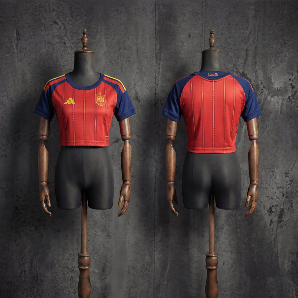 Women Spain Home FIFA World Cup 2026 New Season Jersey