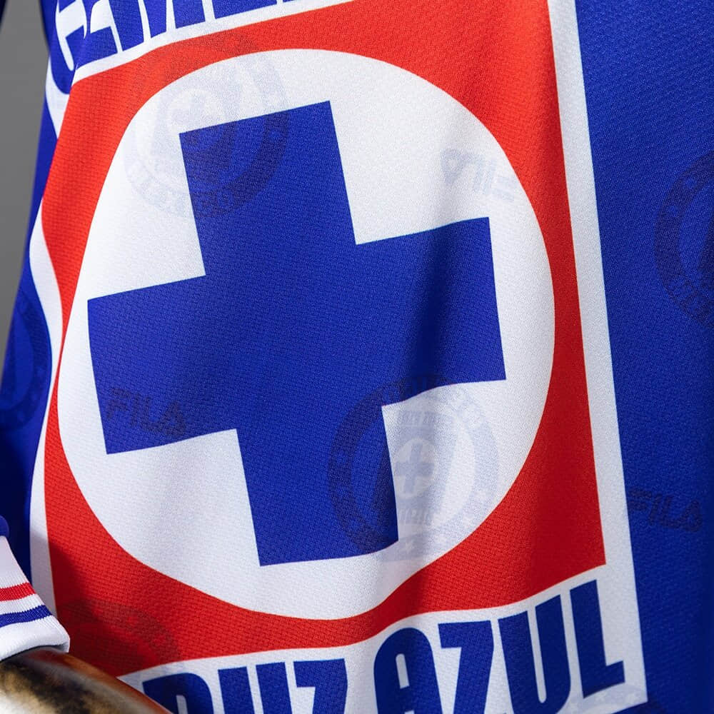 Retro Cruz Azul Home 1998 Long-Sleeve Jersey S-XXL