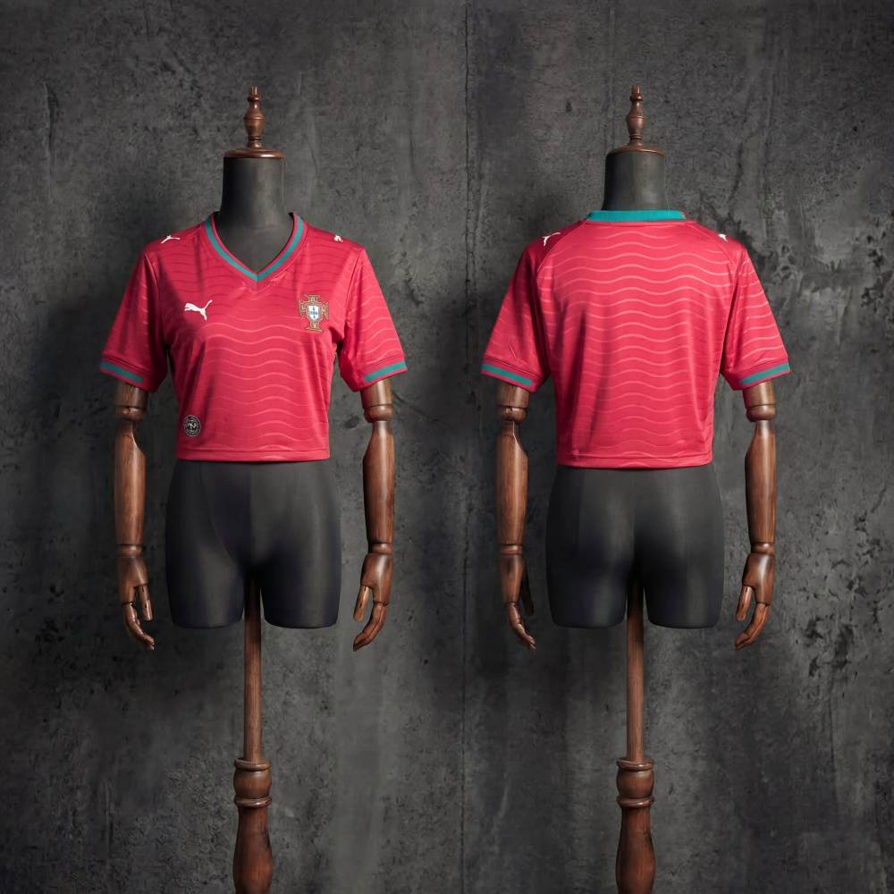 Women Portugal Home FIFA World Cup 2026 New Season Jersey