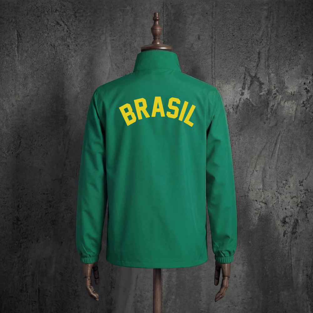 Windbreaker jacket Brazil 2026/2027 green jersey