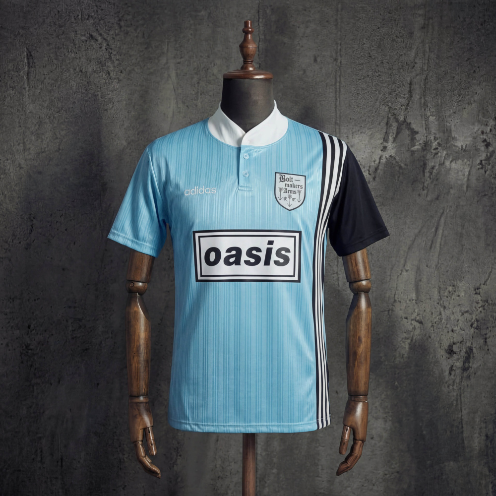 Retro Oasis Band 1996 Blue Jersey