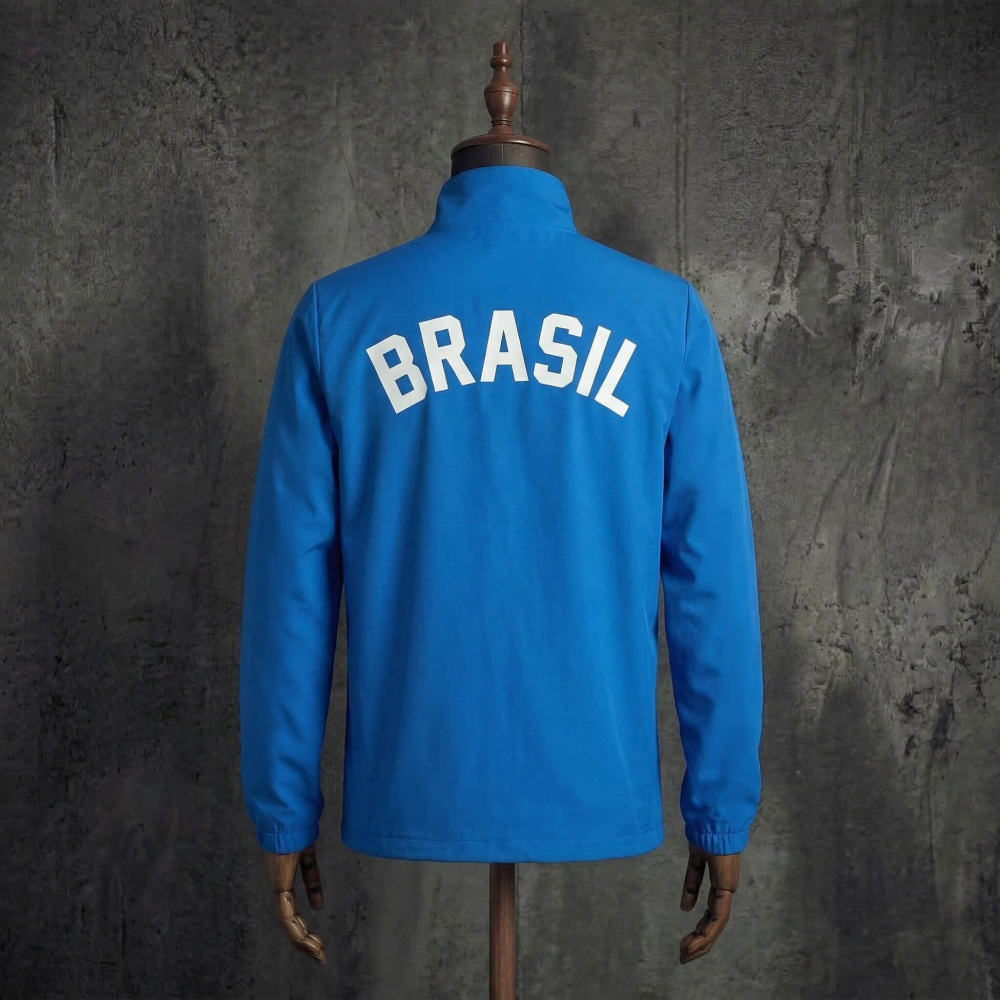 Windbreaker jacket Brazil 2026/2027 blue jersey