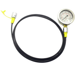 Diagnostic Tool Hydraulic Pressure Test Kit 3 Gauges 11 Couplings 3 Test Hoses Silver Aluminum Case,Jiangsu Taiming Hydraulic Technology Co., Ltd.  ,