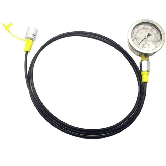 Diagnostic Tool Hydraulic Pressure Test Kit 3 Gauges 11 Couplings 3 Test Hoses Silver Aluminum Case,Jiangsu Taiming Hydraulic Technology Co., Ltd.  ,