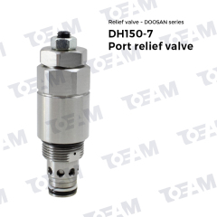 DH150-7 Excavator Port Relief valve For Doosan Excavator,Jiangsu Taiming Hydraulic Technology Co., Ltd.  ,DH150-7 Excavator Port Relief valve For Doosan Excavator