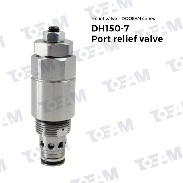 DH150-7 Excavator Port Relief valve For Doosan Excavator,Jiangsu Taiming Hydraulic Technology Co., Ltd.  ,DH150-7 Excavator Port Relief valve For Doosan Excavator