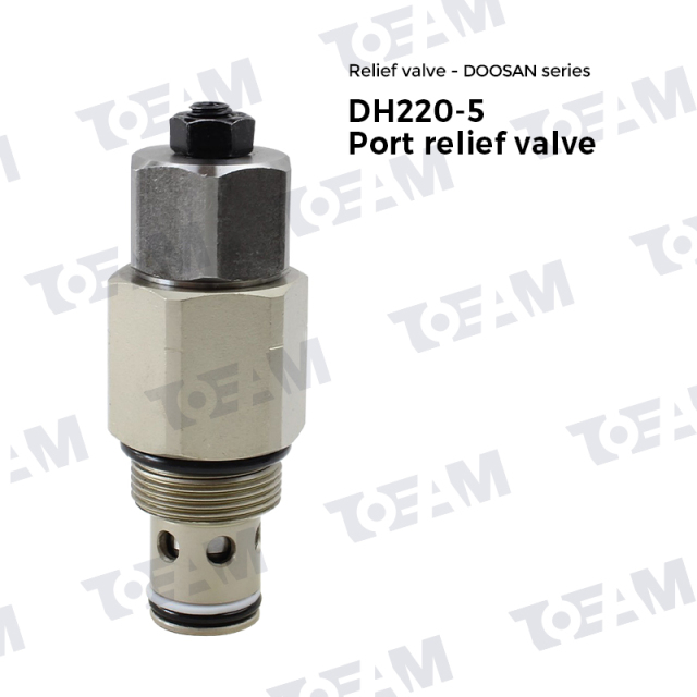 DH220-5 Excavator Spare Part Port Relief valve For Doosan DH220-5 Excavator,Jiangsu Taiming Hydraulic Technology Co., Ltd.  ,DH220-5 Excavator Spare Part Port Relief valve For Doosan DH220-5 Excavator