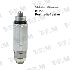 DH55 Excavator Spare Part Port Relief valve For Doosan Excavator,Jiangsu Taiming Hydraulic Technology Co., Ltd.  ,DH55 Excavator Spare Part Port Relief valve For Doosan Excavator