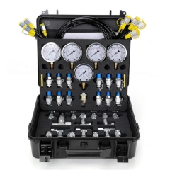 Hydraulic Pressure Test Kit (10/100/250/400/600bar) Max 10000psi / 60mpa 13Test Couplings 14 Tee Connectors 5 Test Hoses Sturdy,Jiangsu Taiming Hydraulic Technology Co., Ltd.  ,Professional Hydraulic Test Kit 60MPa | 30+ Brand Compatibility | OEM Available