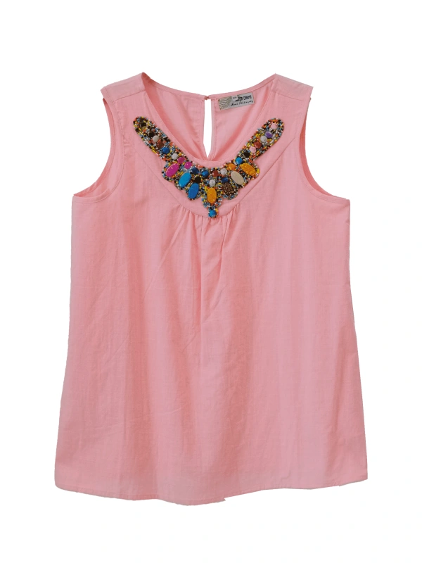 MAGLIETTA CON PERLE 2 PEZZI
