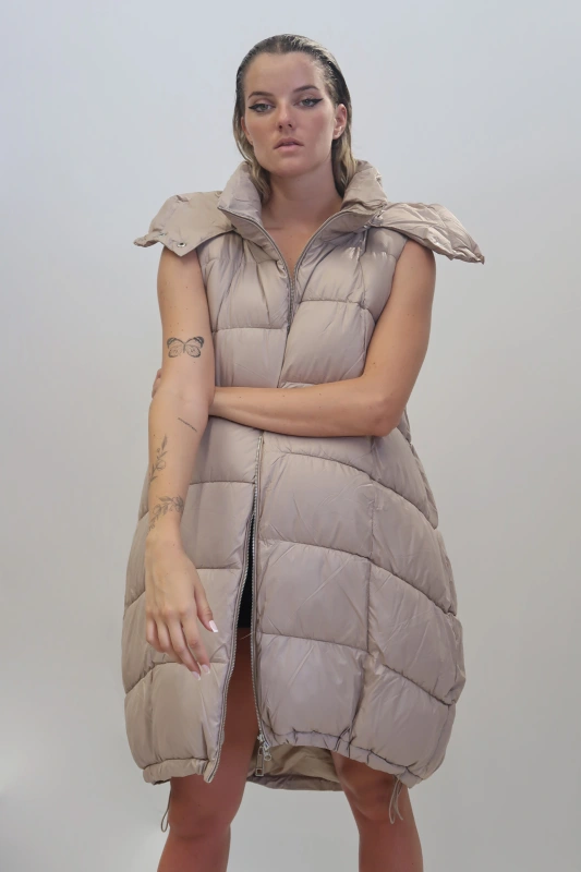 GILET LUNGO 2 PEZZI