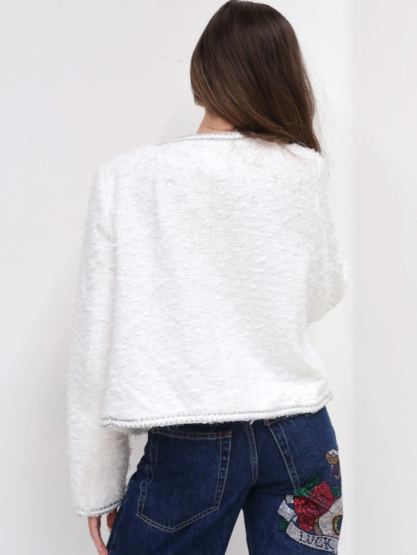 (3 pezzi) Giacca elegante da donna a maniche lunghe.