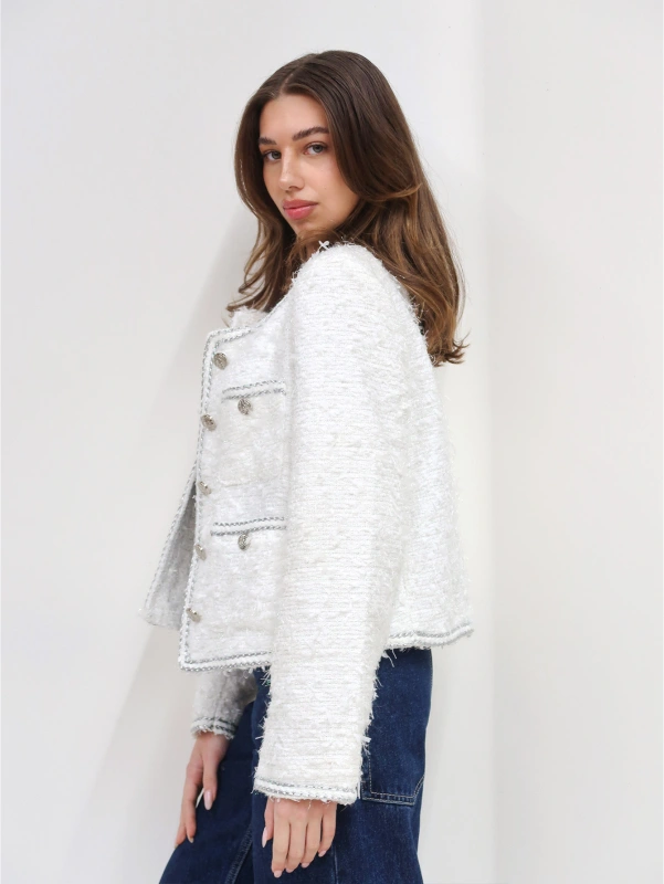 (3 pezzi) Giacca elegante da donna a maniche lunghe.