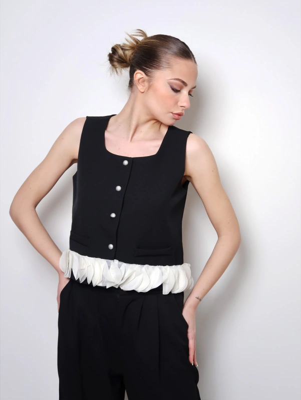(2 pezzi) Blazer casual semplice da donna, adatto per ogni occasione importanti.
