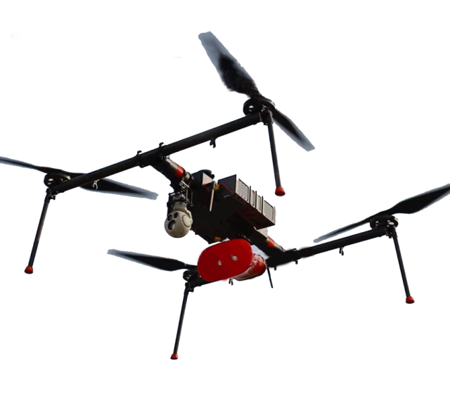 MD800 Four-rotor UAV industry application surveying and mapping ...
