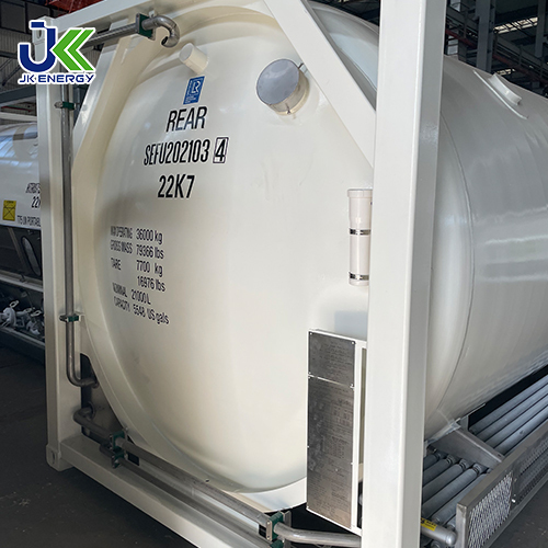 Contenitore criogenico T75 da 20 piedi per LN2/LO2/LAr ASME Standard