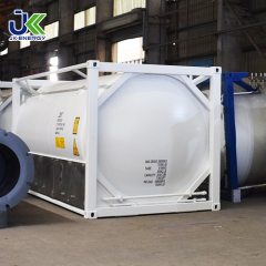 Conteneur-citerne cryogénique T75 de 20 pieds pour LN2/LO2/LAr/LCO2/LN2O/LNG/LC2H4 norme ASME 2,2 MPa