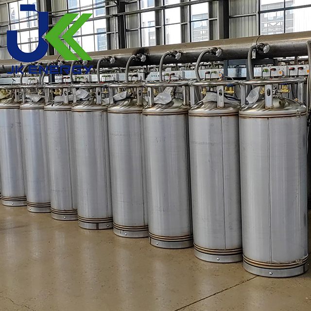 175L Dewar Bottle Liquid Nitrogen Oxygen LNG Cryogenic Cylinder Vertical Insulated Dewar Tank