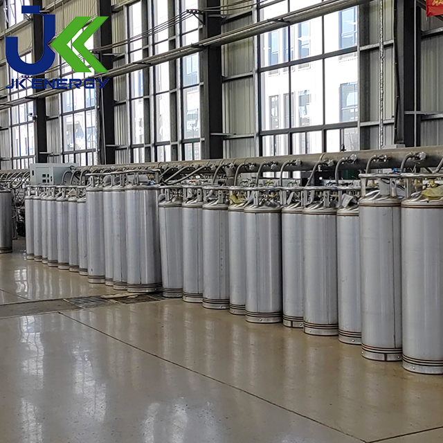 175L Dewar Bottle Liquid Nitrogen Oxygen LNG Cryogenic Cylinder Vertical Insulated Dewar Tank