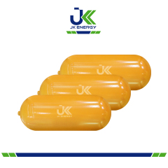 Bombola di gas CNG vuota standard tipo 1 da 40L-100L 325mm ISO11439 per autocarri e veicoli