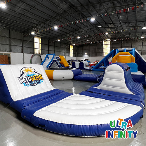 Inflatable Lake Water Park Floating Amusement Business Vacation Project | Ultra Infinity
