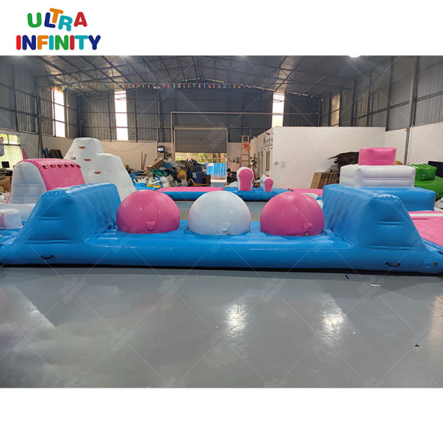 Adults Inflatable Water Slide Aqua Park Inflatable Floating Obstacle Course For Water Park | Ultra Infinity