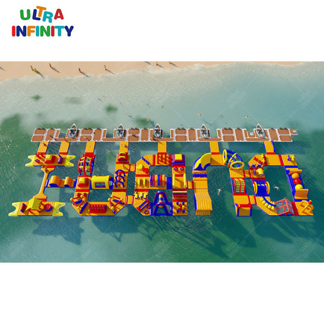 New Design Inflatable Water Park Aqua Park Game Obstacle Course Custom Inflatable Sea Water Park