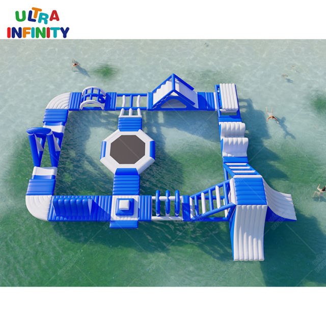 Customized Inflatable Lake Water Park Design Commercial Beach Water Park