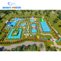 Experience Thrilling Water Adventures with Our Customized Inflatable Land Water Park