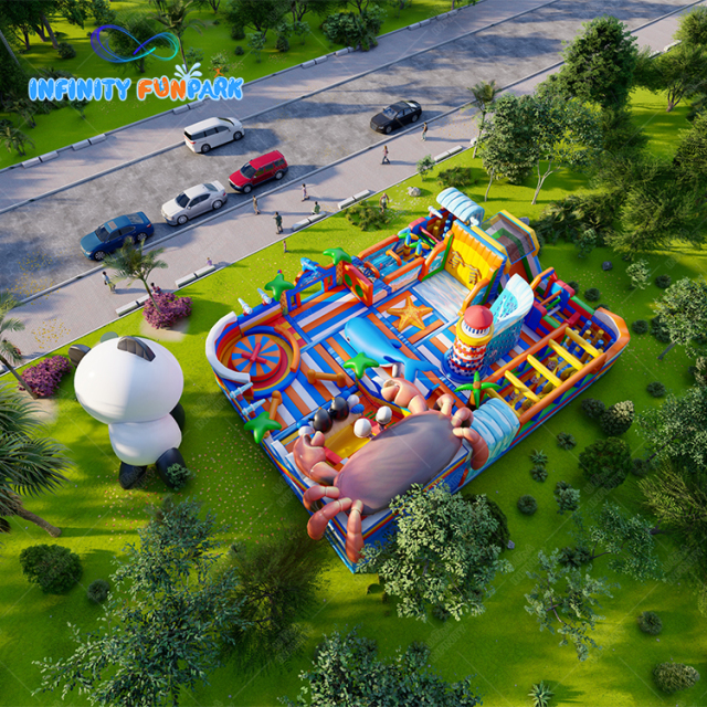 Customizable Oceanic Style Indoor/outdoor Inflatable Theme Park