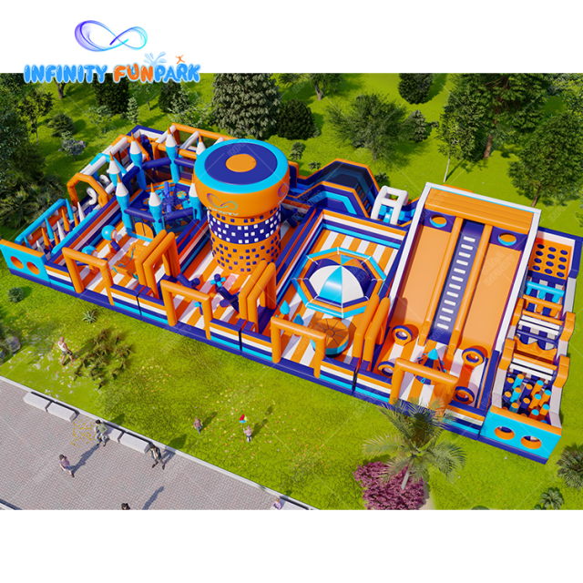 New Design Customizable Indoor/Outdoor Inflatable Theme Park Inflatable Playground