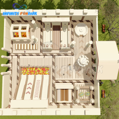 Explore the Ancient Greek Style Indoor & Outdoor Inflatable Theme Park!