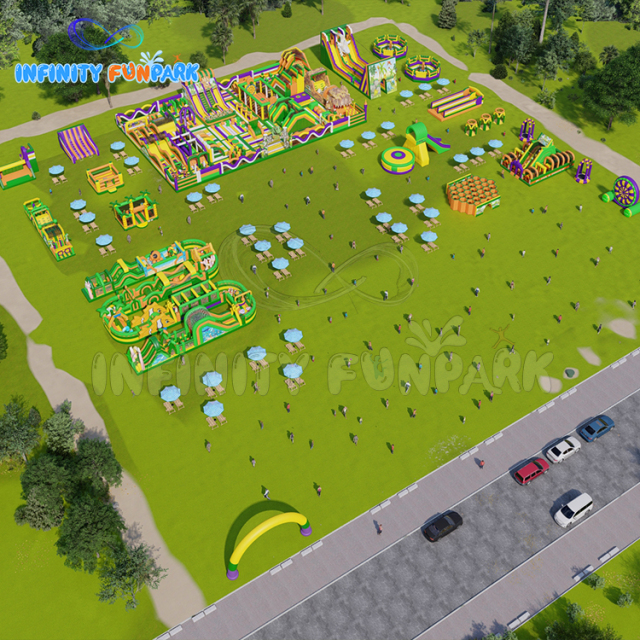 Unleash the Fun: Explore Infinity Funpark Largest Inflatable Theme Park Yet