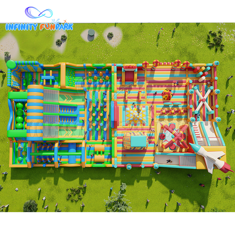 Explore Unique Designs and Diverse Gaming Experiences in the New Inflatable Theme Park