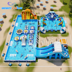 Infinity Funpark Brings Land-Based Water Park Fun to Bulgaria: A Family-Friendly Inflatable Oasis
