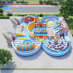 Embark on an Ocean Adventure: Experience Our Marine-Themed Inflatable Theme Park