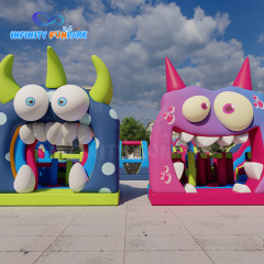 255.5m Inflatable Obstacle Course - Unique Quirky Style with Diverse Game Experiences