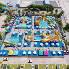 Unlimited Fun at the Land Water Park—Pirate Ship, Octopus, and Submarine-Themed Pools