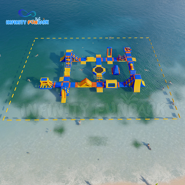 Adventure Awaits: Custom-Designed Inflatable Water Park