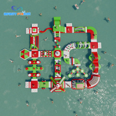Custom Modular Inflatable Water Park—Enjoy Summer Fun