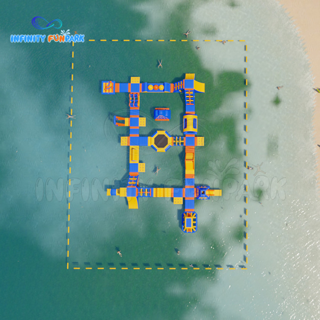 Adventure Awaits: Custom-Designed Inflatable Water Park