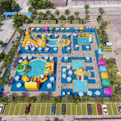 Unlimited Fun at the Land Water Park—Pirate Ship, Octopus, and Submarine-Themed Pools